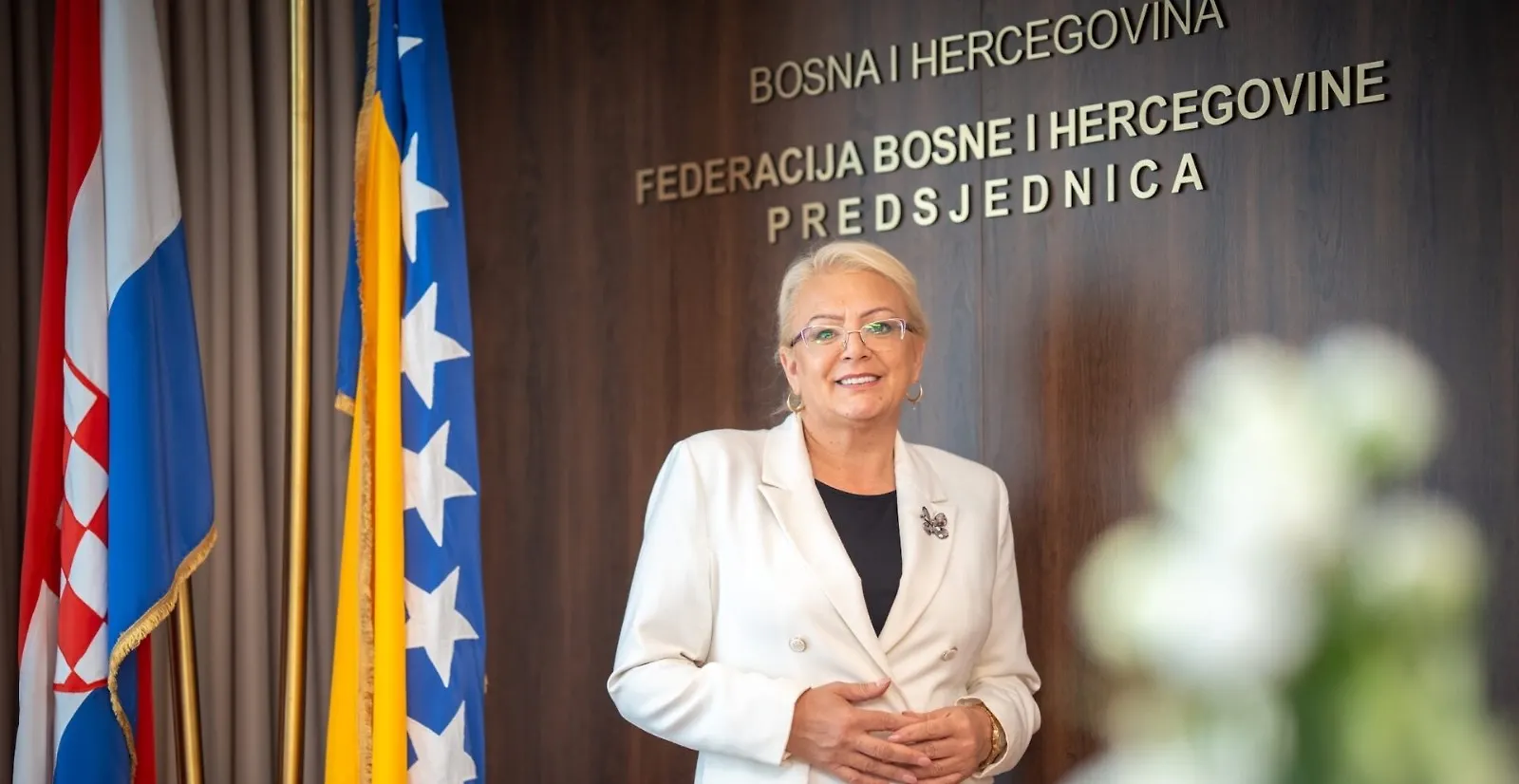 Božićna čestitka predsjednice FBiH Lidije Bradara